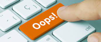 Error Proofing – Why you need to think about the bad stuff